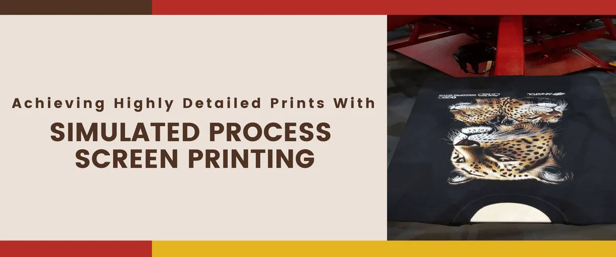 Achieving Highly Detailed Prints with Simulated Process Screen Printing