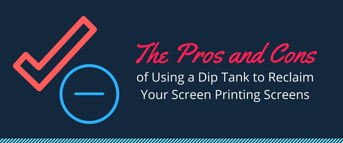 How to clean and reclaim your screen printing screens.