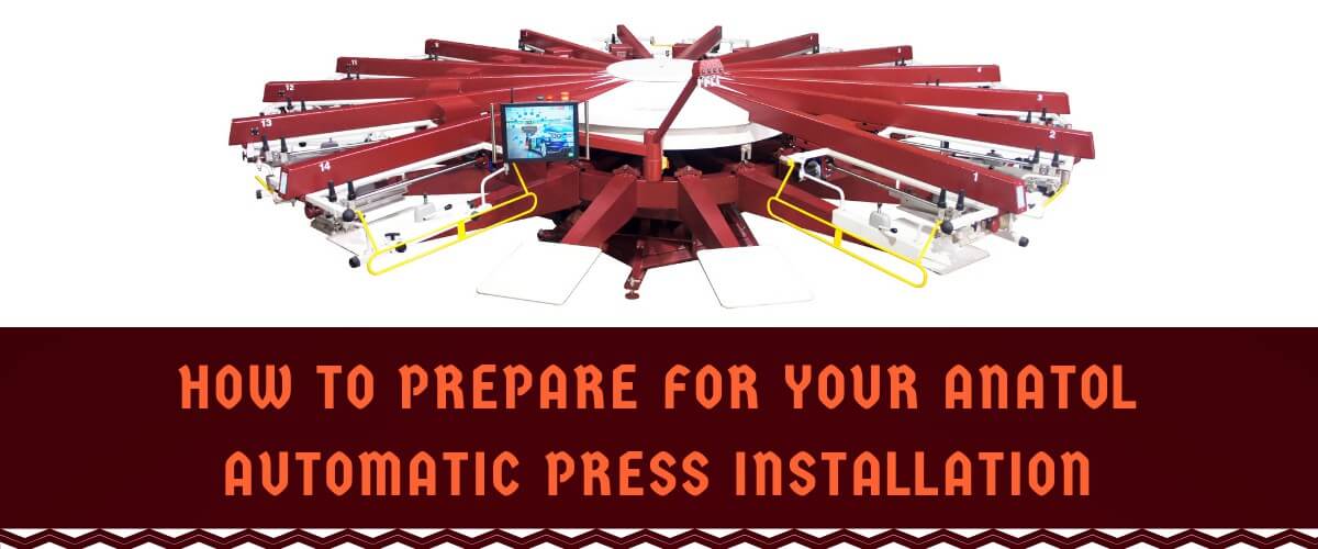 How to Prepare for Your Anatol Automatic Press Installation