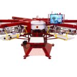 The professional-grade electric automatic screen printing machine