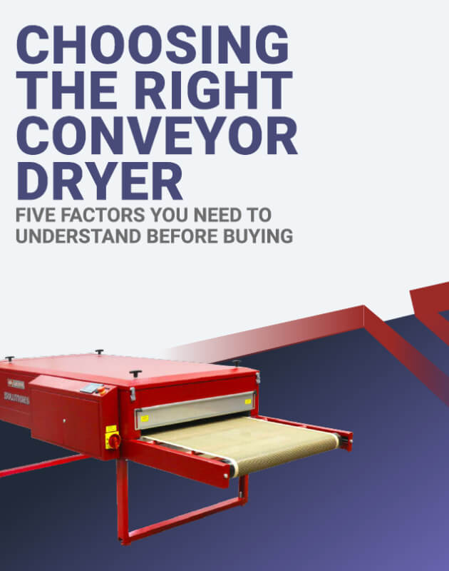 choosing the right conveyor dryer