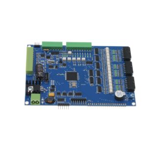 PCB 80A control board used in industrial machinery for system management and signal processing.