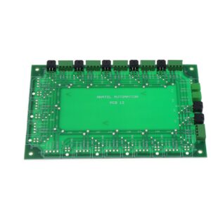 PCB 12 power distribution board for electrical power management in industrial equipment.