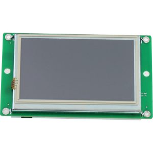 Kinco 4.3-inch HMI head control monitor, user-friendly touchscreen interface for industrial machine operation and real-time process monitoring