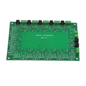 PCB12, compact electronic control board for signal processing and system management in industrial automation devices
