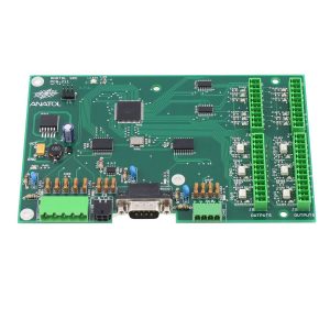 PCB 211, versatile printed circuit board for industrial electronic applications and device control