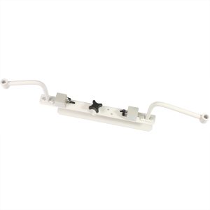 Left screen holder for air head, size M, precision clamp component for stable screen alignment in screen printing machines