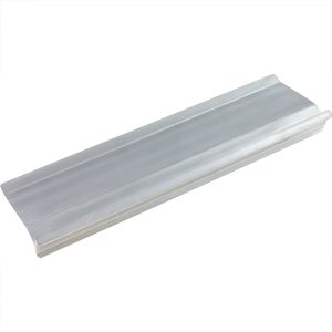 Straight aluminum floodbar for floor cleaning, durable and lightweight squeegee accessory