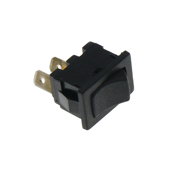 Momentary Rocker Switch (black) / Test Switch