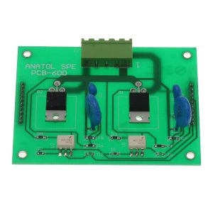 PCB 60D — control printed circuit board for industrial equipment.