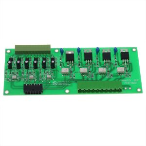 PCB 80B control board for industrial equipment, managing system operations and signals.