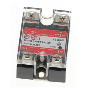 50A solid state relay, reliable high-current SSR for silent switching in industrial automation and heating control systems