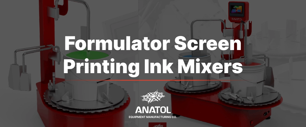 Formulator Screen Printing Ink Mixers