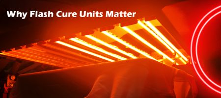 Flashing is a critical step in the screen printing process, especially when working with multi-color designs or specialty inks